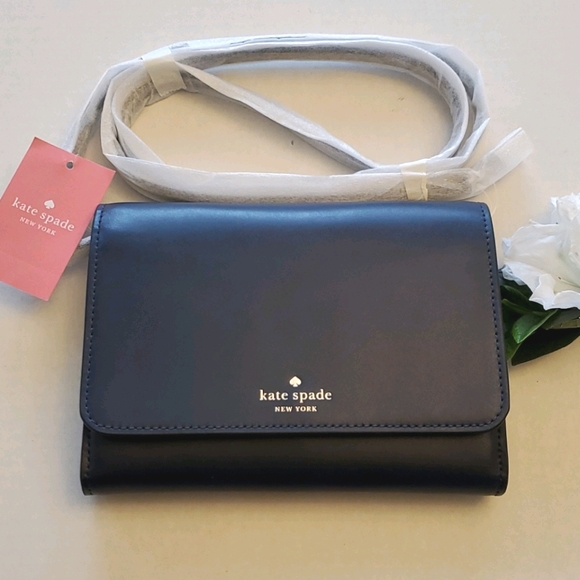 kate spade Handbags - KATE SPADE SMALL FLAP WALLET ON A STRING